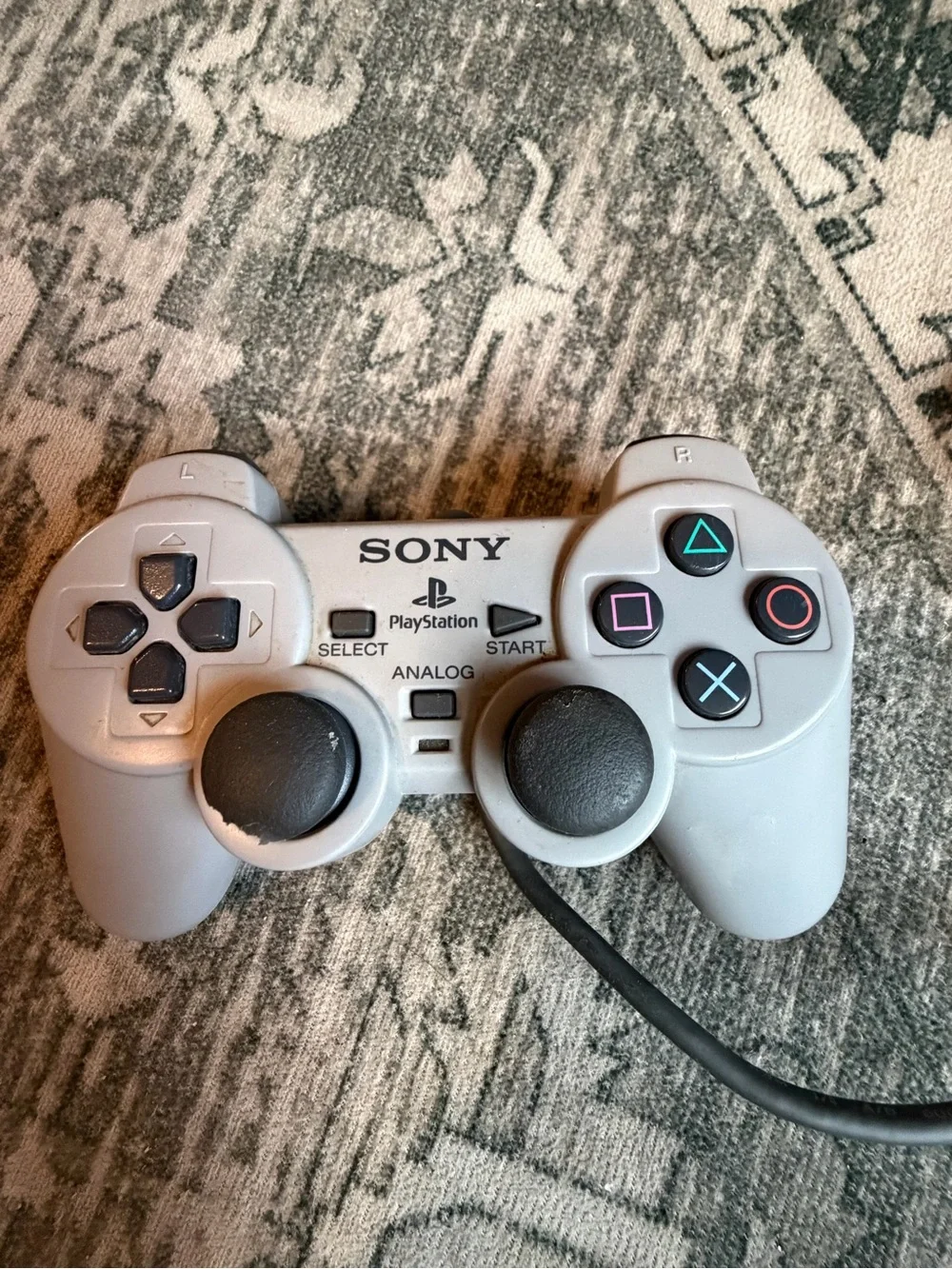 Sony PlayStation 1 DualShock Analog Controller (model SCPH-1200) wired